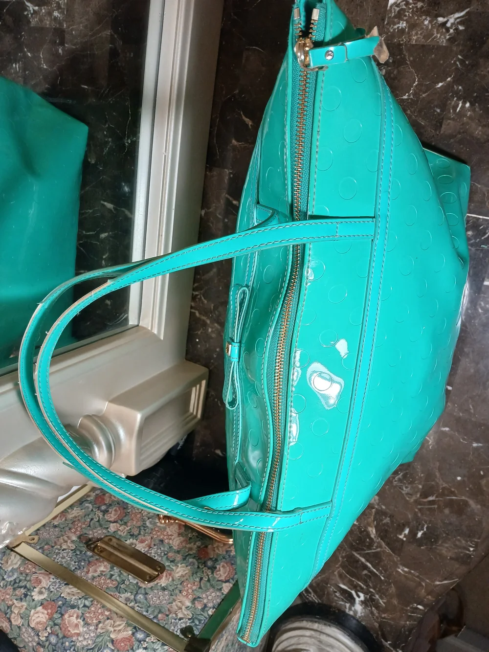 kate spade large teal